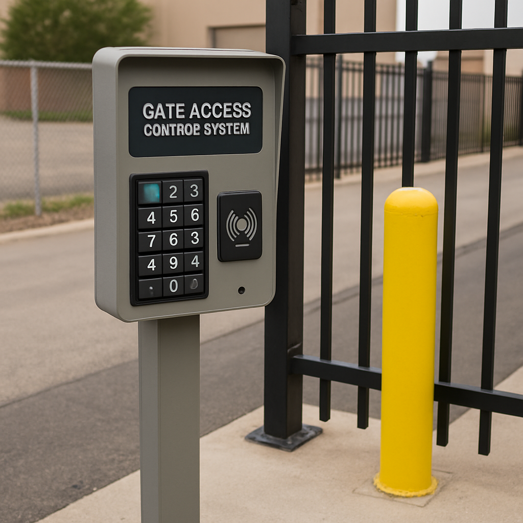 Commercial gate access control system